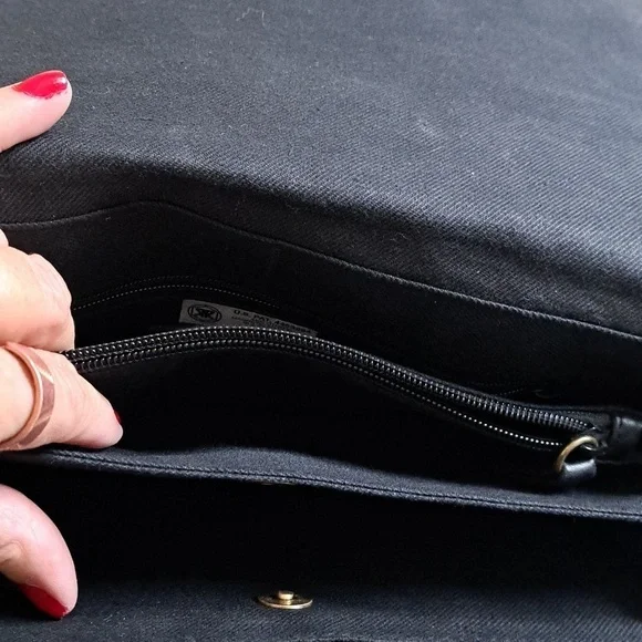 Relic By Fossil Black Handbag - Picture 9 of 12